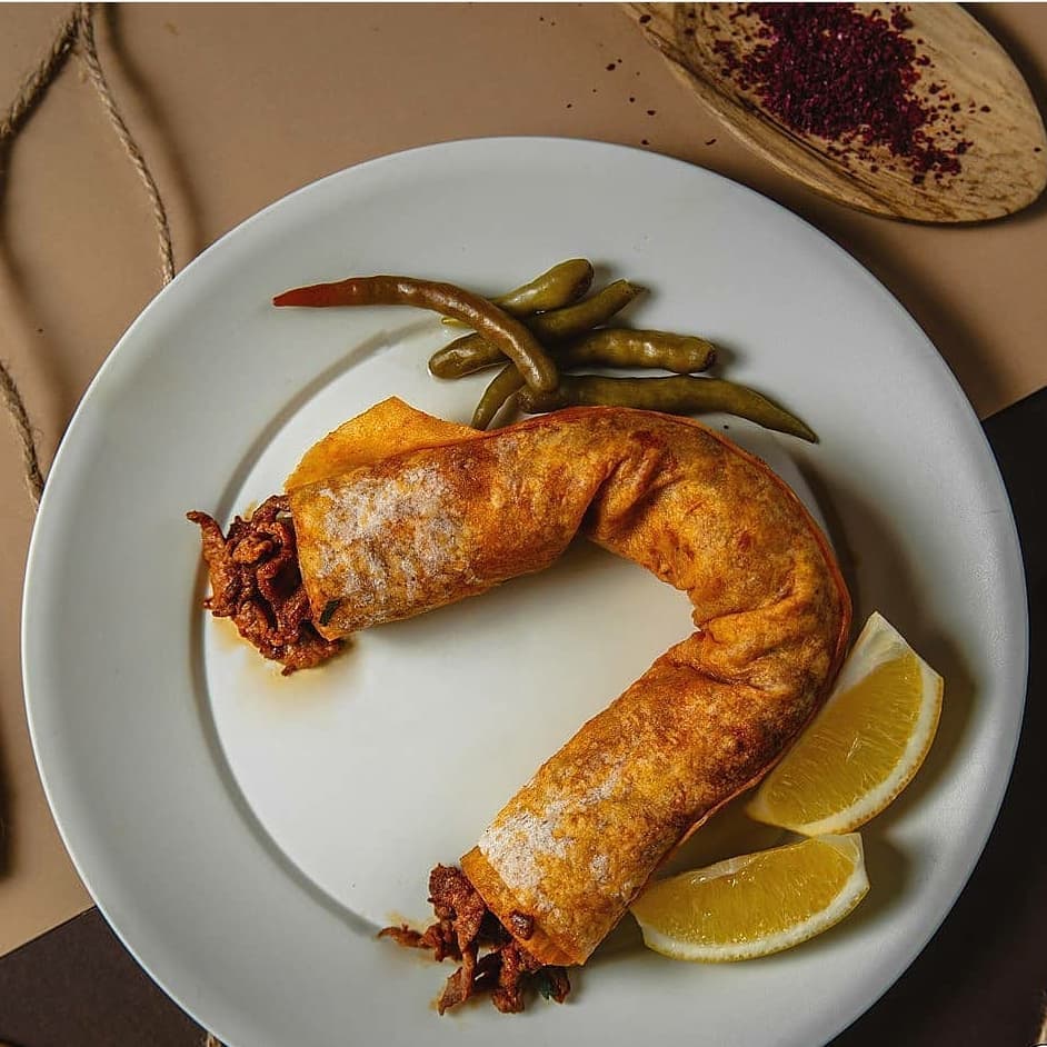 Tantuni servis örneği