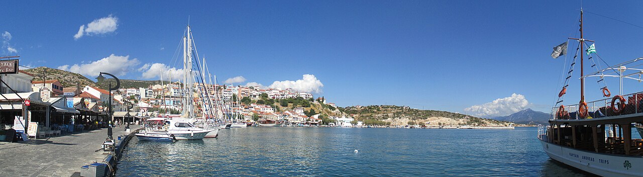 Samos’ta Pythagoreio limanı